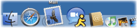 MacOSX Mail 1.3 新規アカウント設定1